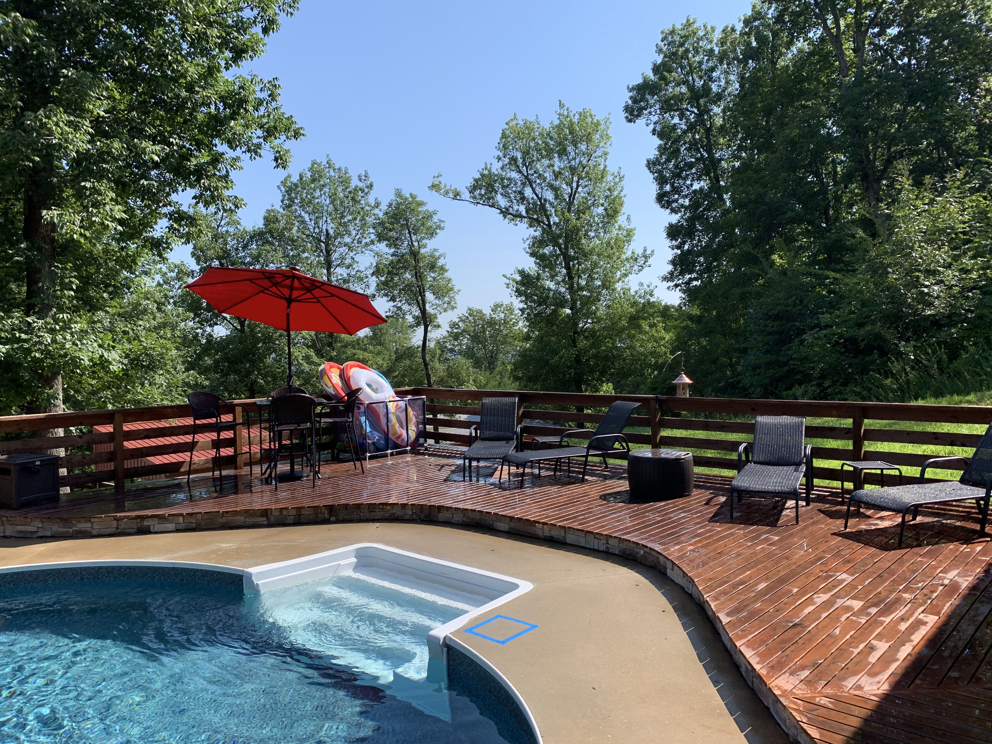 Ozark Mtn Getaway - OMG!pool/bar/hot tub/viewsSleeps 10, 10min from UofA
