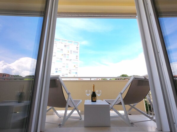 Appartement, 1 chambre | Balcon