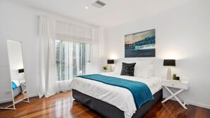 7 bedrooms, iron/ironing board, travel crib, free WiFi
