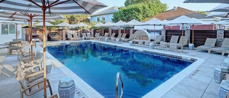 Una piscina climatizada