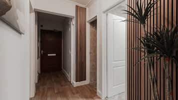 Deluxe Apartment, Private Bathroom, City View | Interior