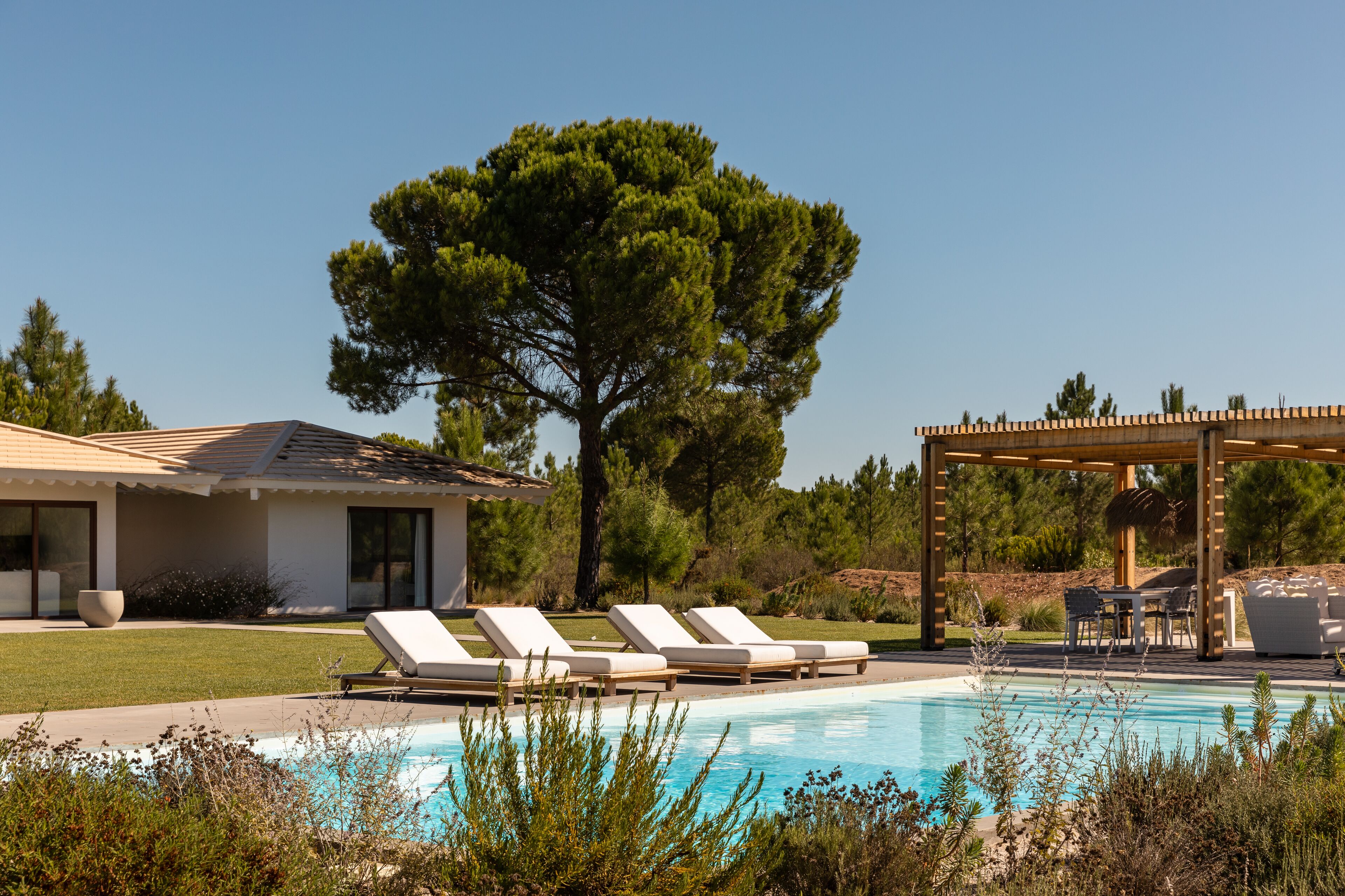 villa, 3 bedrooms, private pool | terrace/patio