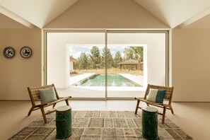 Three-Bedroom Estate with Private Pool | Living area | LCD TV - Spatia Comporta (Grandola)