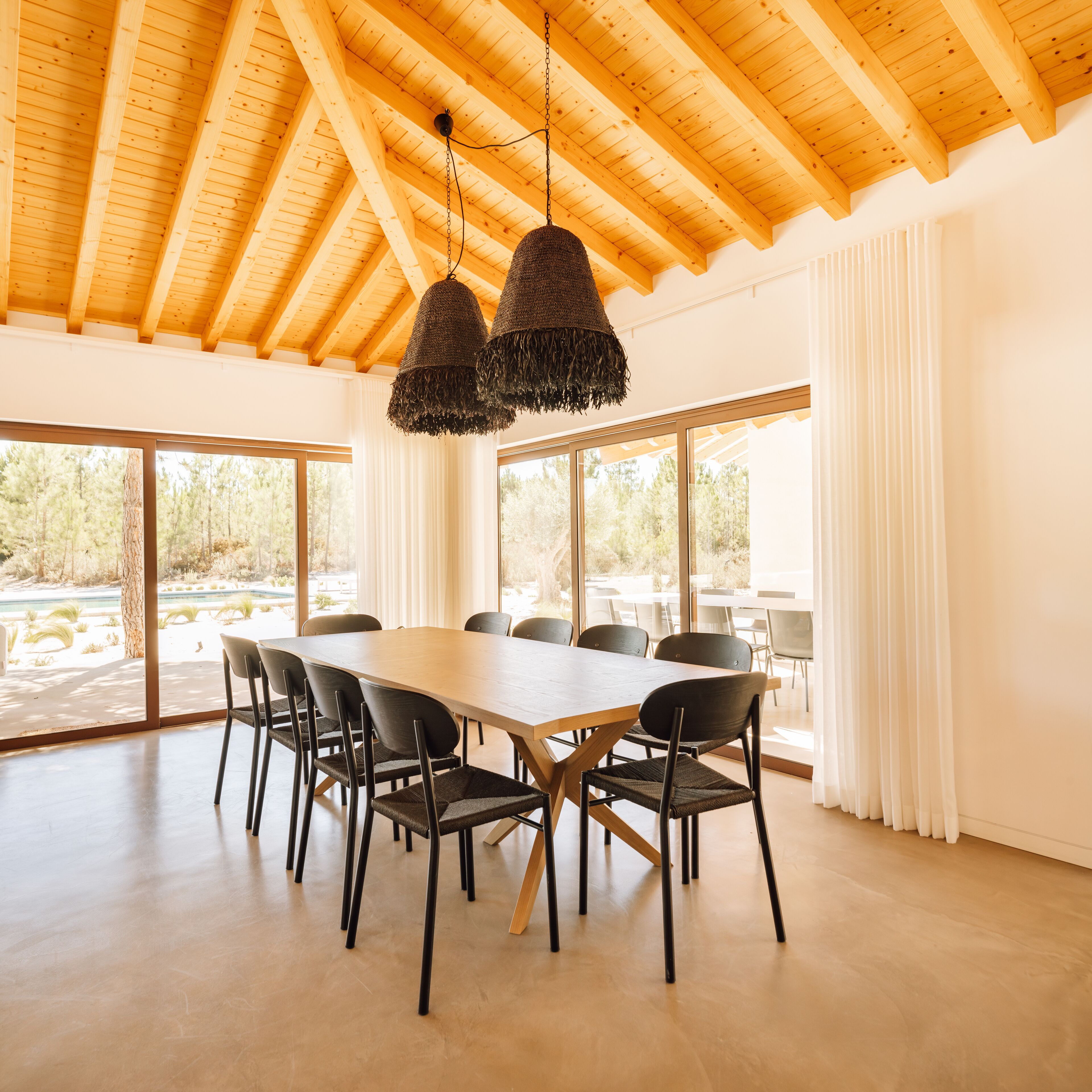 villa, 4 bedrooms, private pool | living area | lcd tv