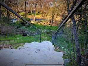 Property grounds - Windmill Springs In Gruene With River frontage! Walking distance to Gruene Hall! (New Braunfels)