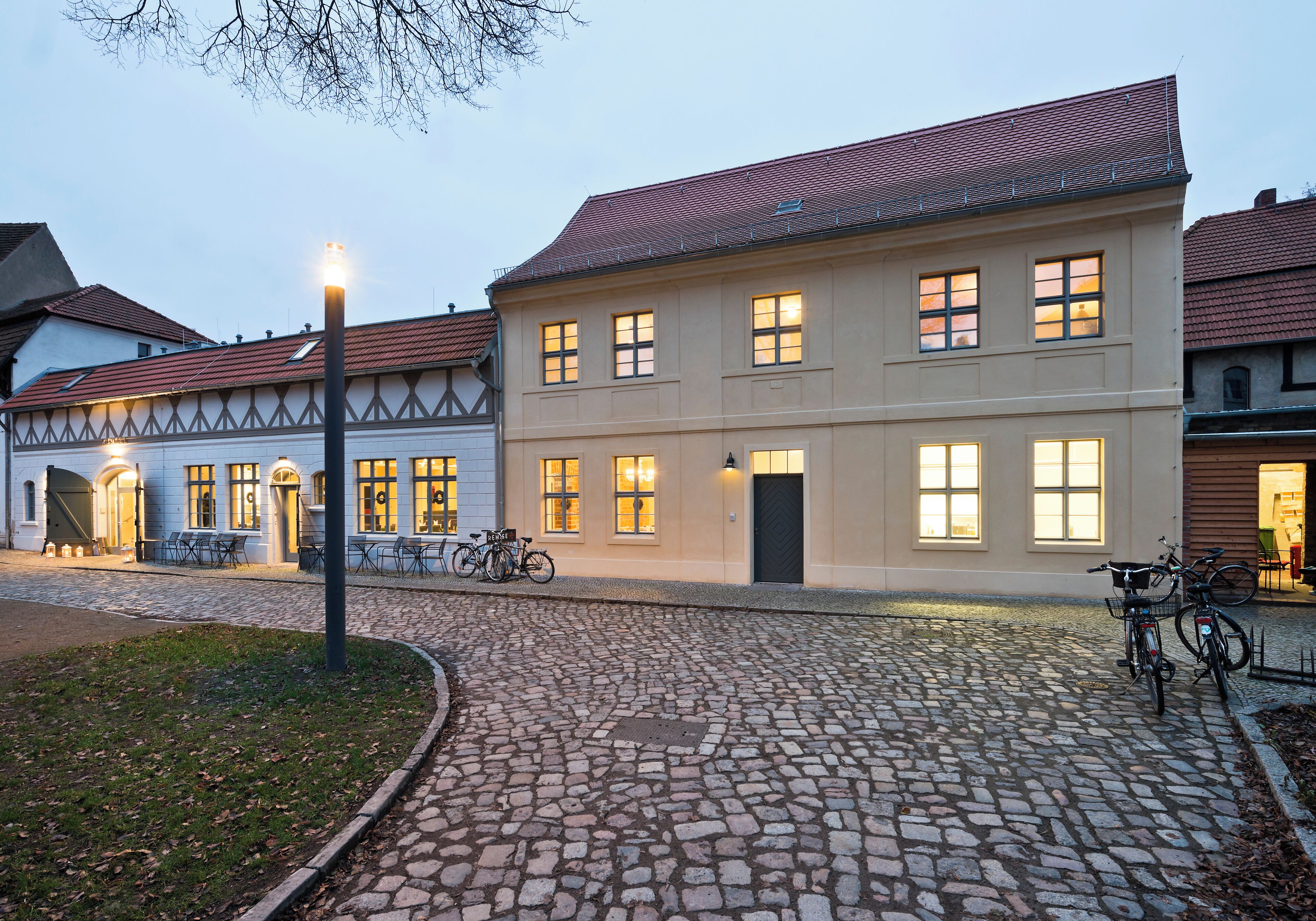 Fassade der Unterkunft