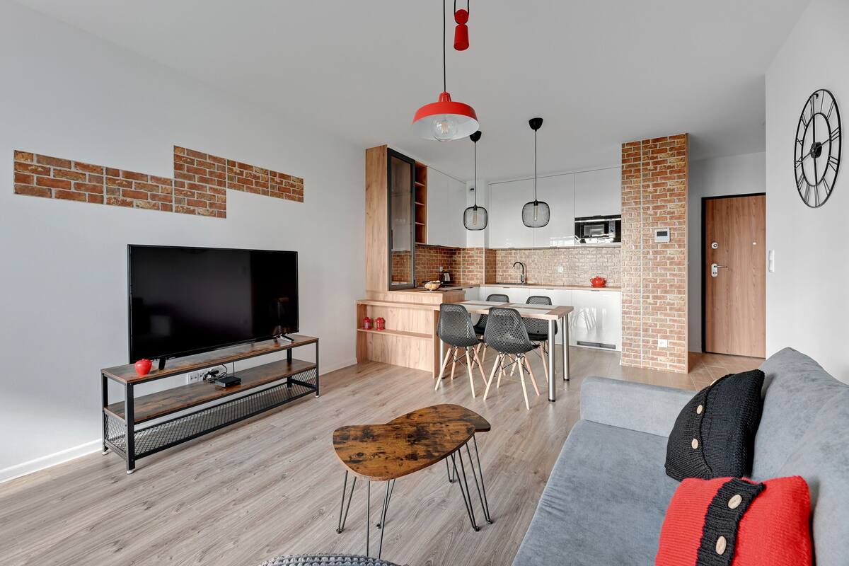 Deluxe Apartment (Parking) | Seterika/papan seterika, Wi-fi percuma, dihias secara berasingan 
