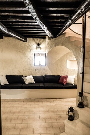 Interior - Windmill Tower Beach House in Rhodes island (Ialisos)
