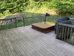 Utendørs boblebad