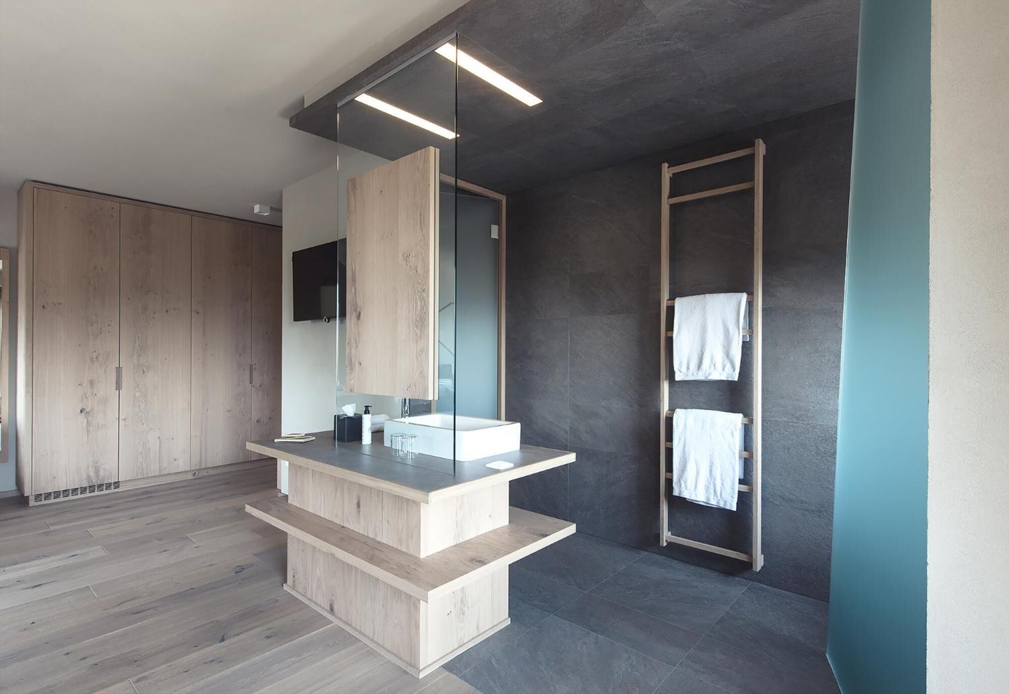 Bademäntel, Handtücher