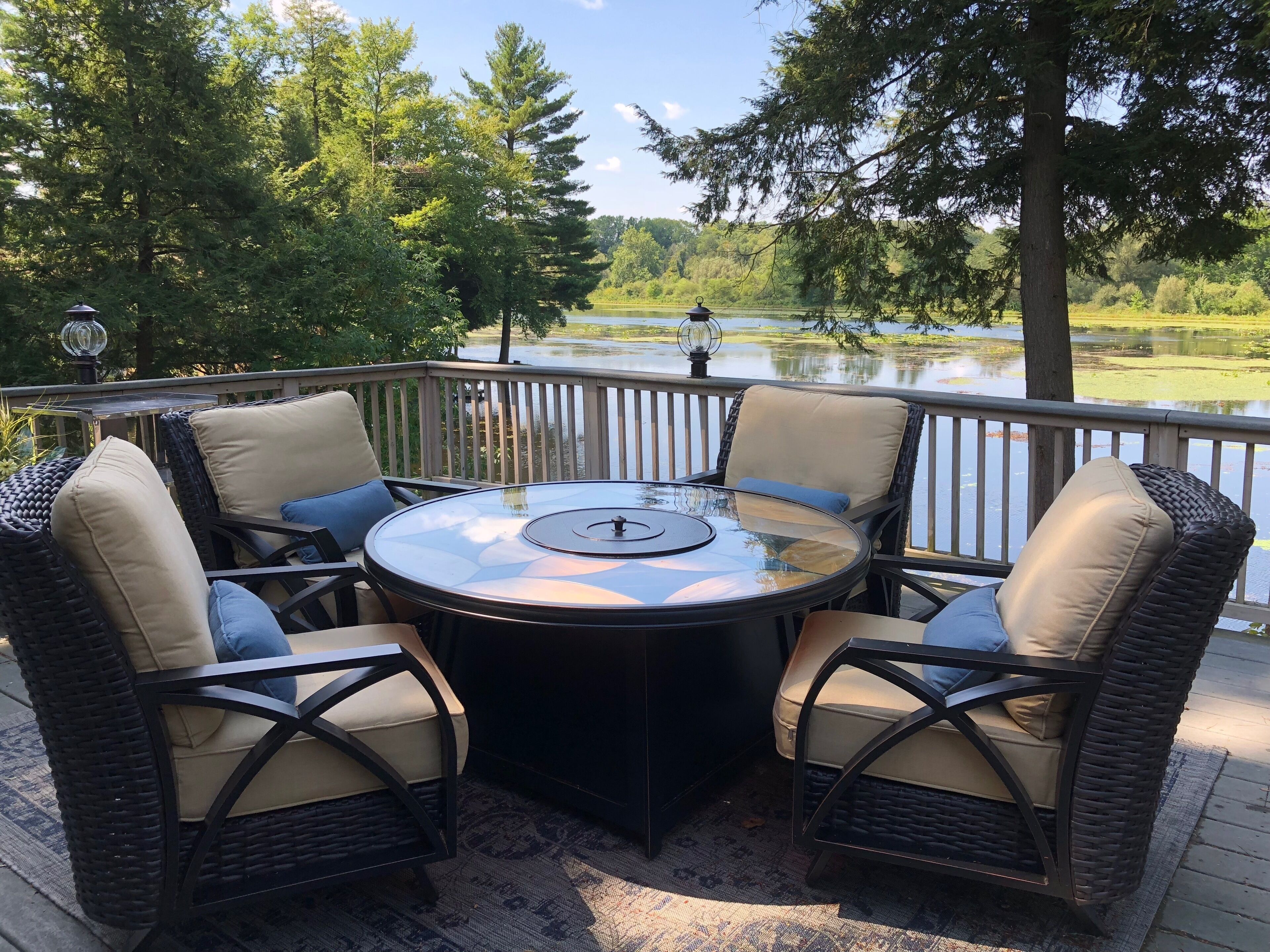 Reunions! 3 Lake Homes, up to 30 guests-Comfort, Firepits, Sunsets, BBQ