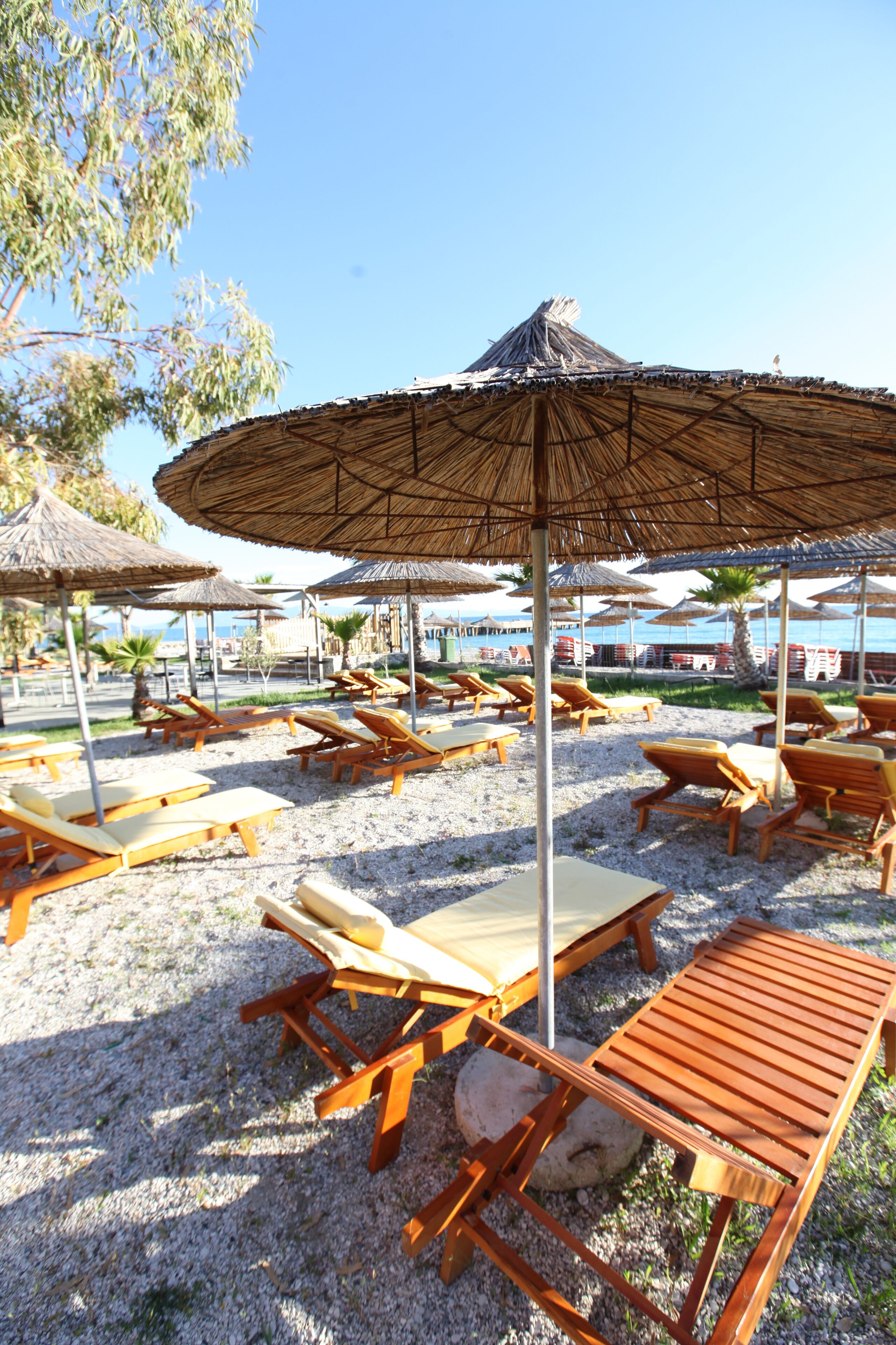 Beach nearby, white sand