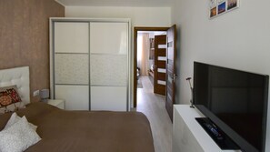 1 makuuhuone, silitysrauta/-lauta, ilmainen Wi-Fi, vuodevaatteet