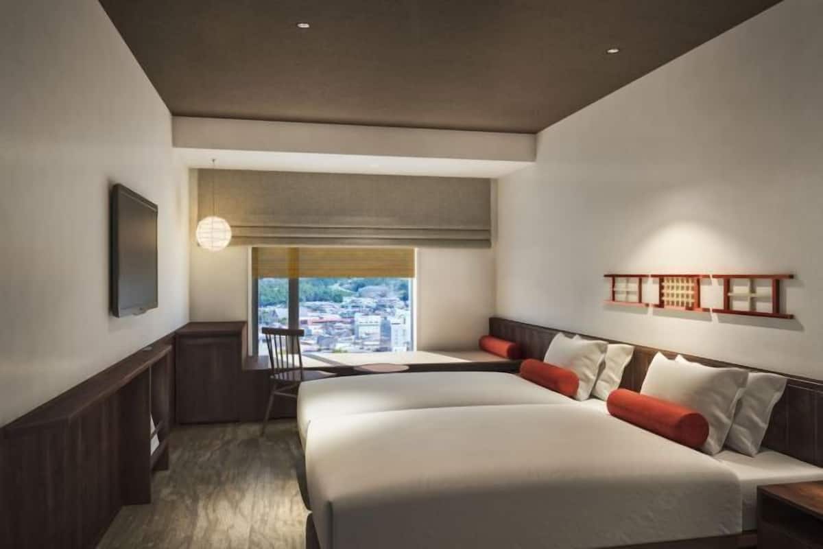 In-room safe, blackout curtains, iron/ironing board (on request)