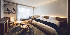 In-room safe, blackout curtains, iron/ironing board, free WiFi - TOKYU STAY Hida-Takayama Musubi no Yu (Takayama)