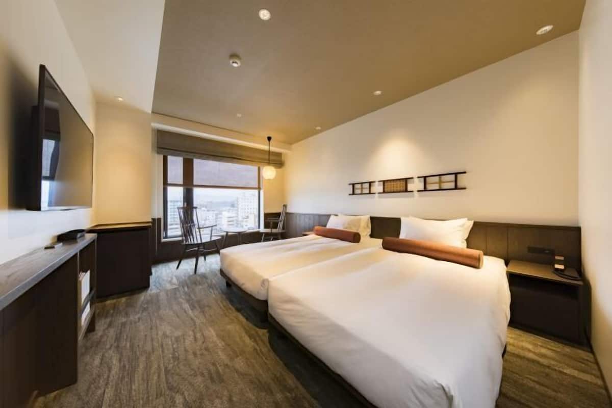 In-room safe, blackout curtains, iron/ironing board (on request)