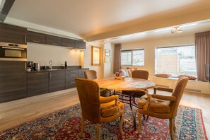 Appartement, 1 chambre | Draps en coton égyptien, literie de qualité supérieure