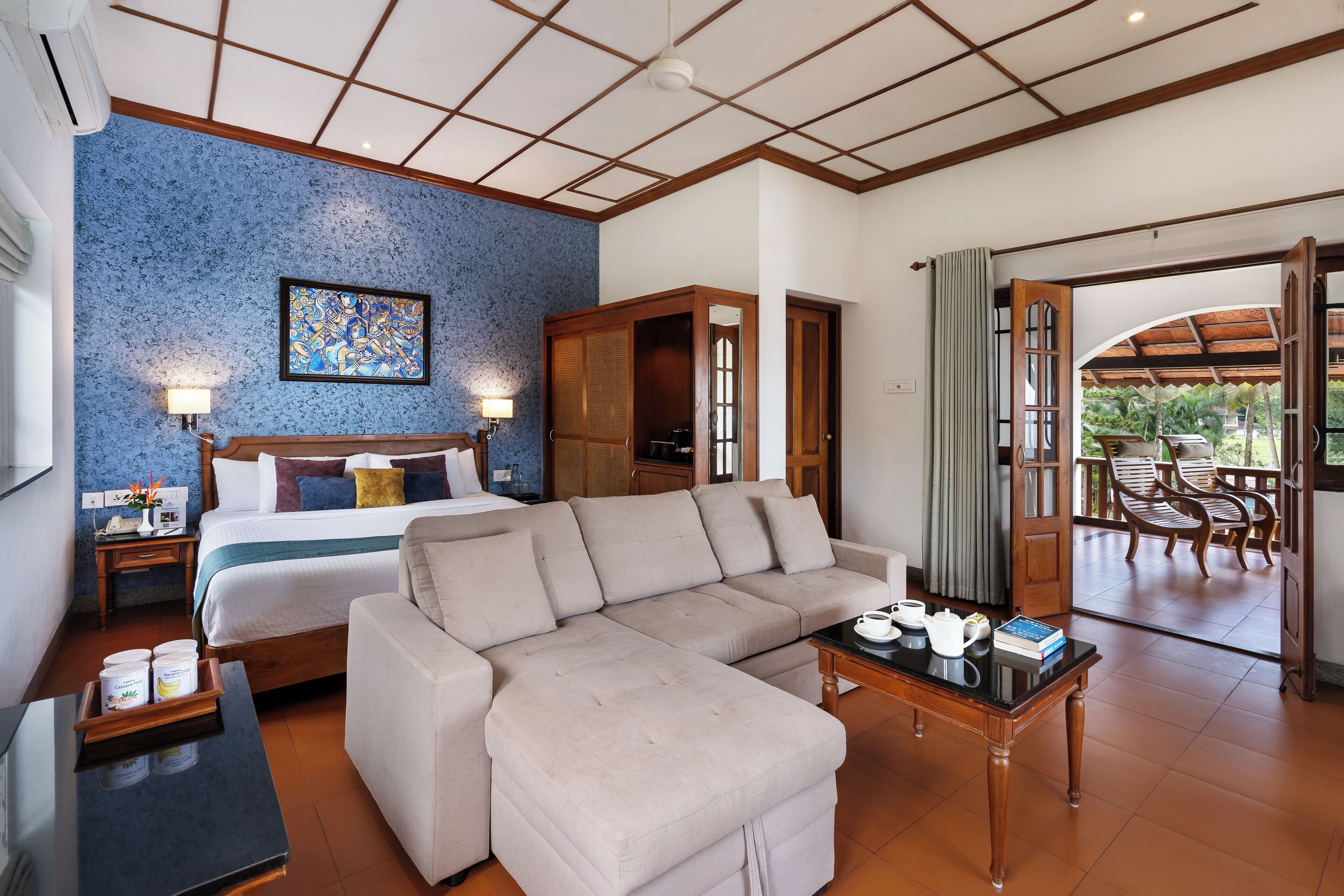 Quarto premium, vista para o lago | Roupas de cama antialérgicas