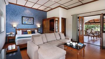 Quarto premium, vista para o lago | Roupas de cama antialérgicas