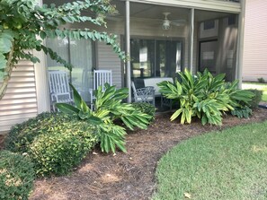 Exterior detail - Sunset on 17 at TrueBlue (Pawleys Island)