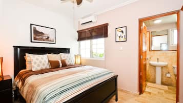 2 bedrooms, in-room safe, iron/ironing board, WiFi