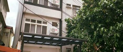 Fassade der Unterkunft
