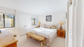1 bedroom, iron/ironing board, free WiFi, bed sheets - Cottonwood Condo 1453A  - Cozy Place Close to Ice Rink & Pavilion (Sun Valley)