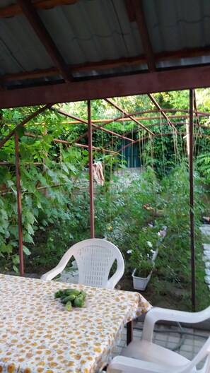 Overnattingsstedets uteområder