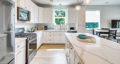Modern Waveland Home w/ Deck - Walk to the Beach!
