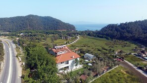 Aerial view - Life and city stress at your home in the Land of Lykia. (Fethiye)