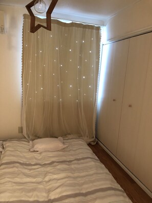 3 habitaciones, cuna de viaje y wifi 