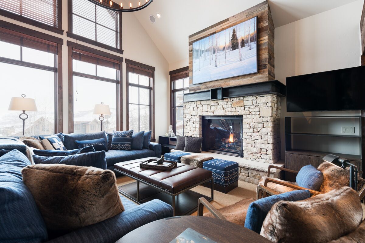 TV, fireplace, DVD player, foosball