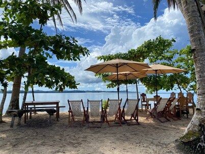 Native Beachfront Cabana at Amman Surf Cabanas