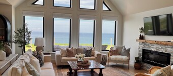 Stunning Modern Beach House: Private, Unblocked Ocean Views in Nova Scotia.