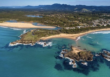 Beach. Rockpool 2 Sawtell Beach