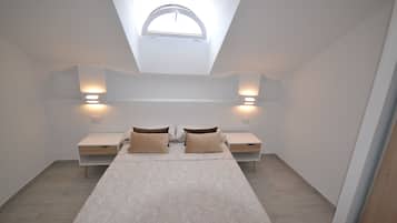 2 slaapkamers, een kluis op de kamer, een strijkplank/strijkijzer