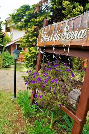 Façade de l’hébergement