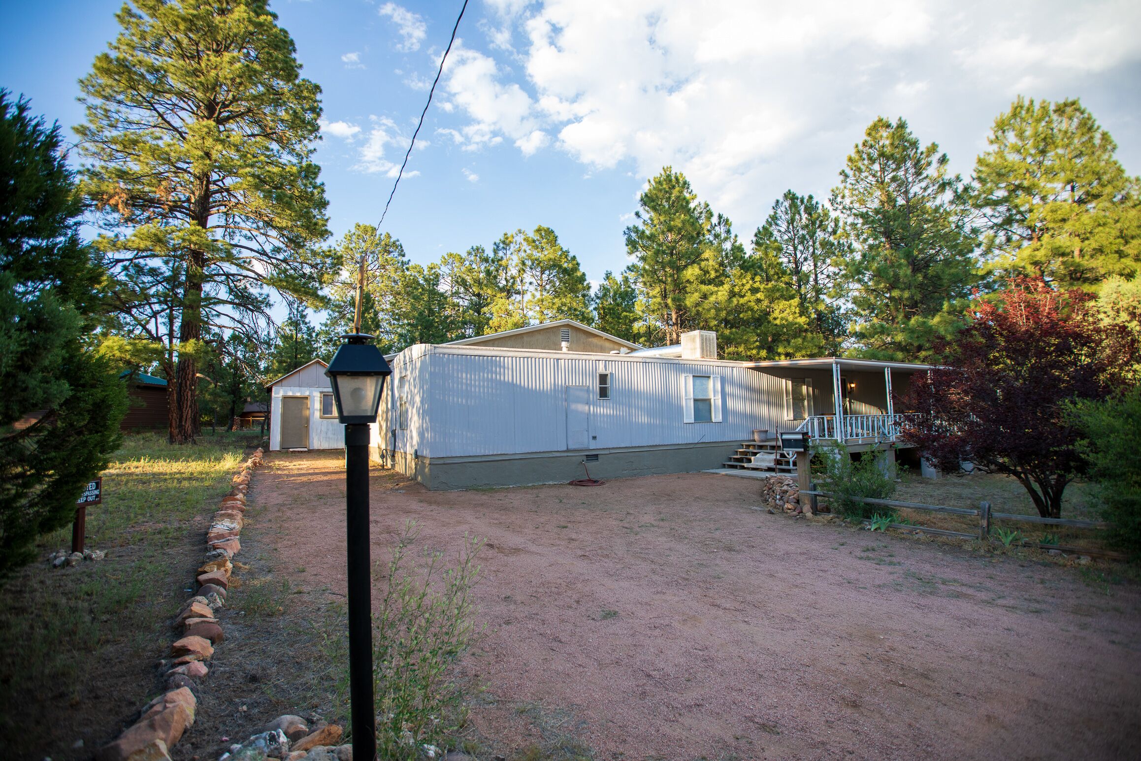 Cabin Style Home Among Ponderosa Pines