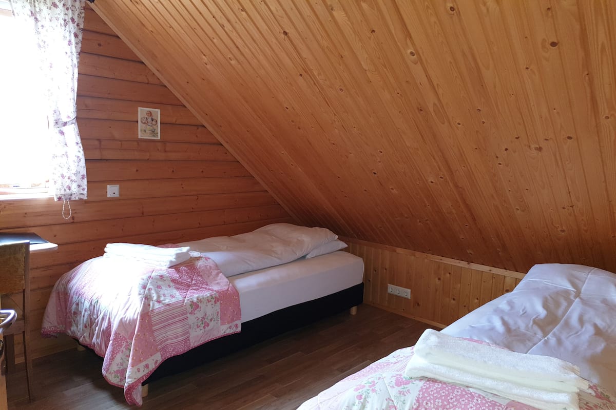 Camera Economy con letto matrimoniale o 2 letti singoli | Copriletto in piuma, tende oscuranti, Wi-Fi gratuito, lenzuola