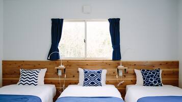 3 室のベッドルーム、WiFi