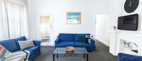 TV, DVD player, offices