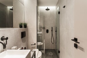 Departamento | Baño | Regadera, amenidades de baño gratuitas, secadora de cabello, toallas 