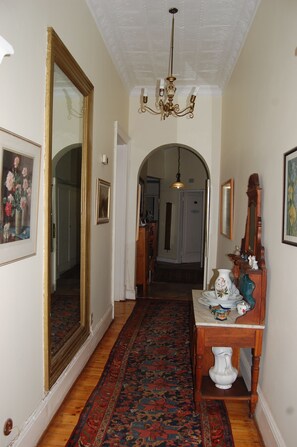 Interior entrance