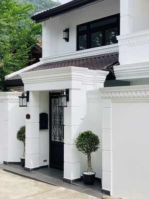 Facciata della struttura