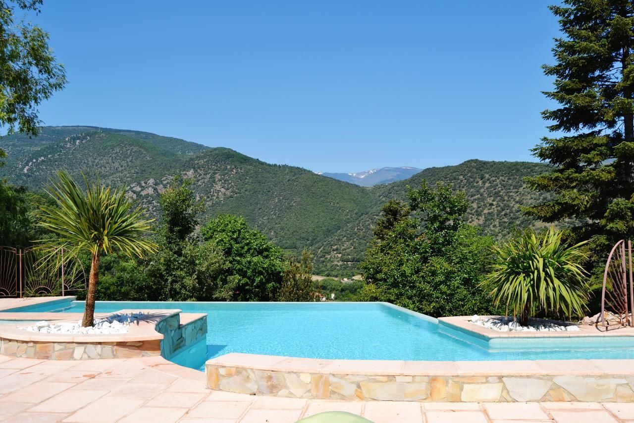 Seasonal outdoor pool, pool umbrellas, pool loungers