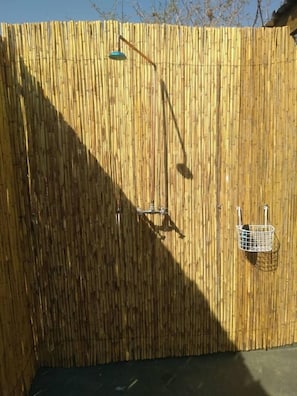 Luxury Tent | Bathroom shower - Pop Lamont Camp (Ngoma)