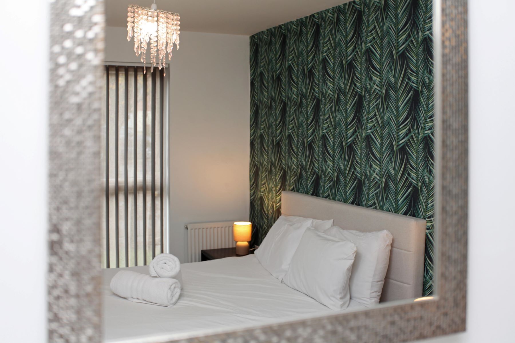 Executive Apartment, 2 Bedrooms | Hypo-allergenic bedding, desk, iron/ironing board, free WiFi