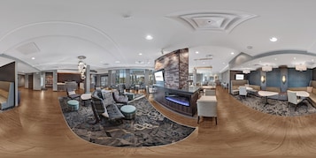 Sala de estar en el lobby