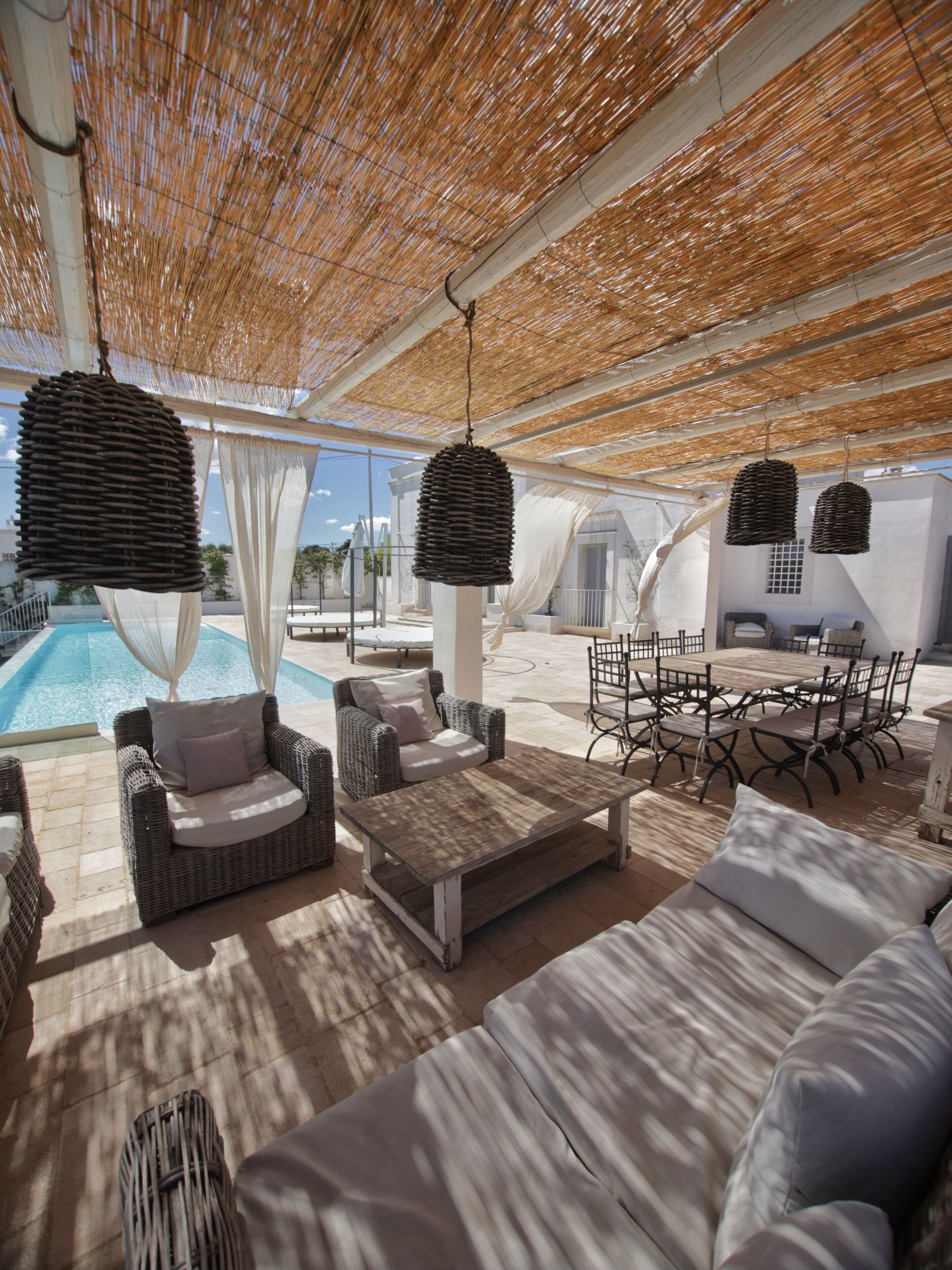 Piscine couverte, piscine extérieure