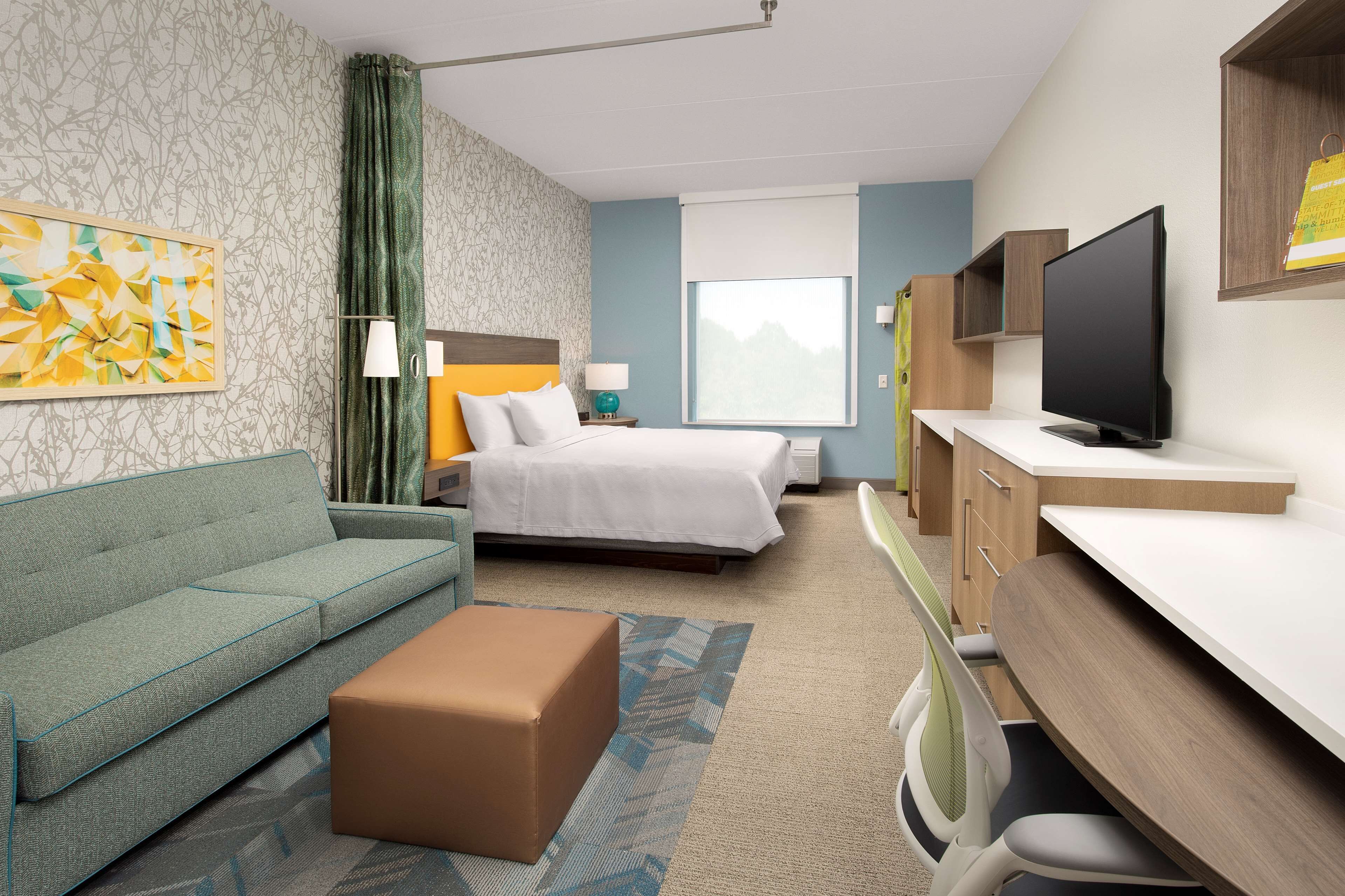 1 bedroom, desk, laptop workspace, iron/ironing board